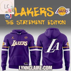 Special Edition Los Angeles Lakers The Statement Edition 2025 Hoodie