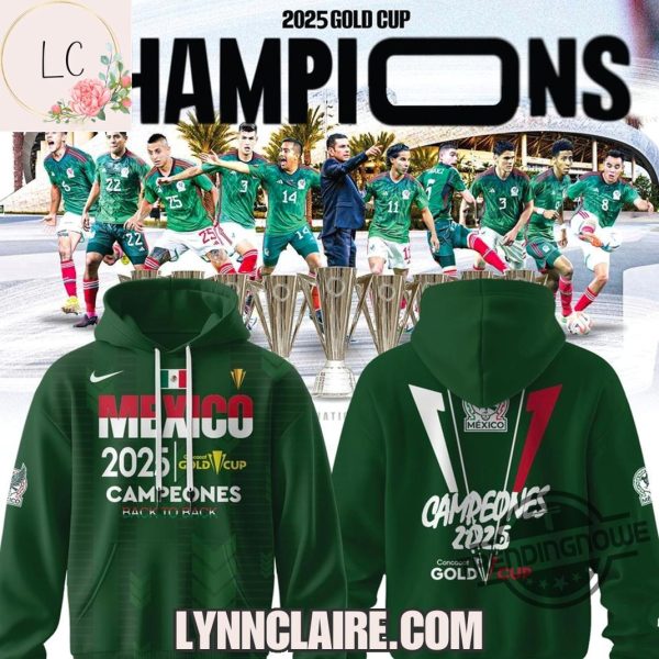 Special Edition Mexico 2025 Campeones Gold Cup 3D T-Shirt