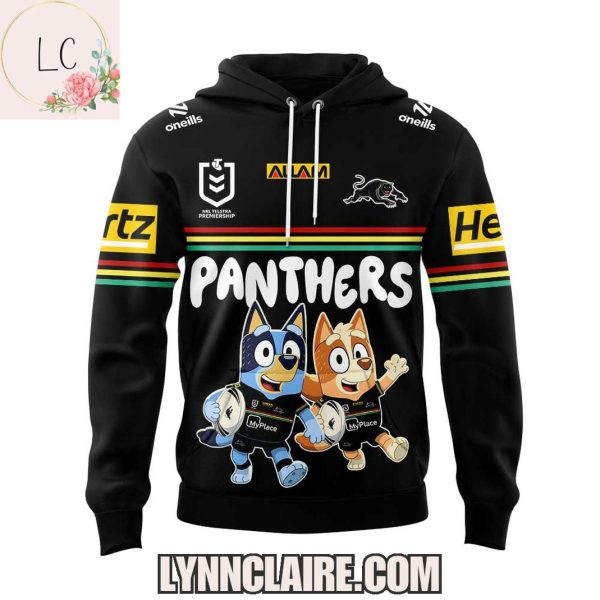 Special Edition Penrith Panthers 2025 Bluey And Bingo Hoodie