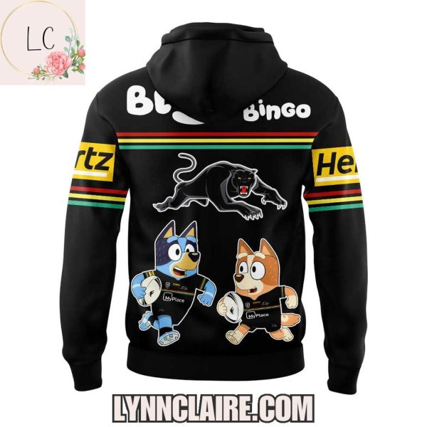 Special Edition Penrith Panthers 2025 Bluey And Bingo Hoodie