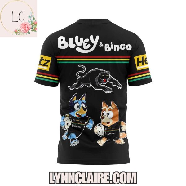 Special Edition Penrith Panthers 2025 Bluey And Bingo Hoodie
