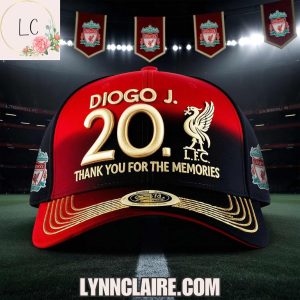 Special Edition Thank You For The Memories Number 20 Diogo Jota x Liverpool F.C Cap